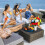 Artificial Hibiscus Bouquet Tropical Decor 6 pcs 3
