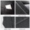 Car Seat Back Protector with Organizer Pocket PU Leather 4
