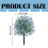 Artificial Flowers with Ground Stake 22 inch 5