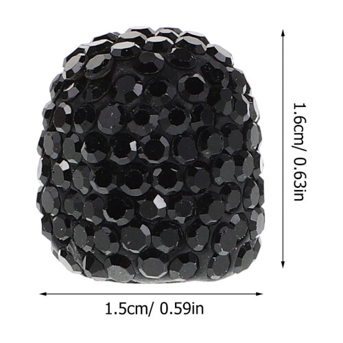 Valve Stem Caps with Crystal Rhinestones 4pcs 1