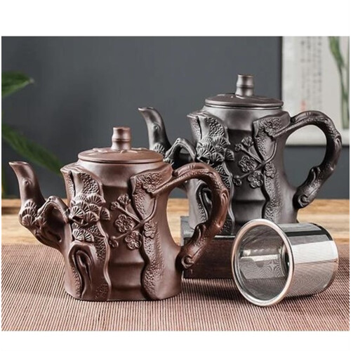 Stainless Steel Tea Pot with Filter 680ml 2