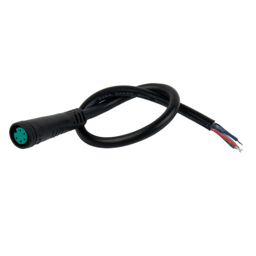 E-Bike Display Connector Cable 2-6 Pin Waterproof Bafang 1