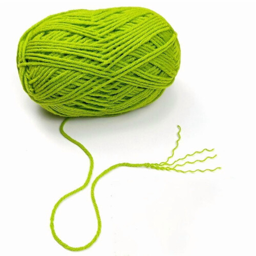 Blue Acrylic Scarf Yarn Soft Durable 50g 2