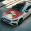 Snowman Car Hood Cover Polyester Elastic Universal 2
