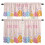 Easter Egg Kitchen Curtains and Valances Purple Blue Yellow 1