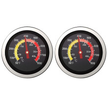 Temperature Gauge for BBQ Grill Smoker Pit
