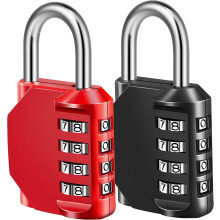 4-Digit Combination Padlock for Lockers and Storage (2