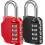 4-Digit Combination Padlock for Lockers and Storage (2 1