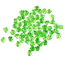 Green Acrylic Cube Vase Fillers 50 pcs