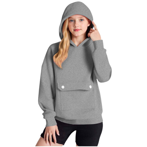 Women's Pullover Hoodie Long Sleeve Loose Fit Sweatshirt 2