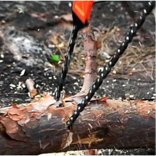 Portable Handheld Zip Saw with Paracord for Outdoor Use 2
