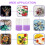 Paper Quilling Tool Comb Accessories Purple Plastic 2 Pcs 3