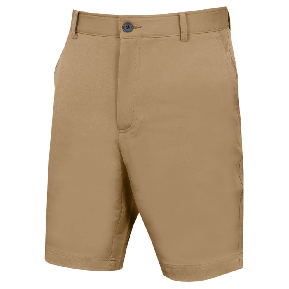Calvin Klein (32" Waist, Sand) Mens 2026 Micro Tech Lightweight Golf Shorts
