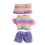 Luxury Doll Clothes Set for 17cm Dolls 3-Piece 1
