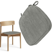 Cushion Shaped Chair Cushion Corduroy 6.5 Inch