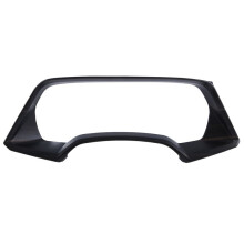 Car Peach Wood ABS Interior Dashboard Meter Display Frame Cover Trim Interior Mouldings for X5 G05 X6 G06 X7 G07
