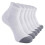 Men's Ankle Socks Solid Color Cushioned Arch Support 5 Pcs 1