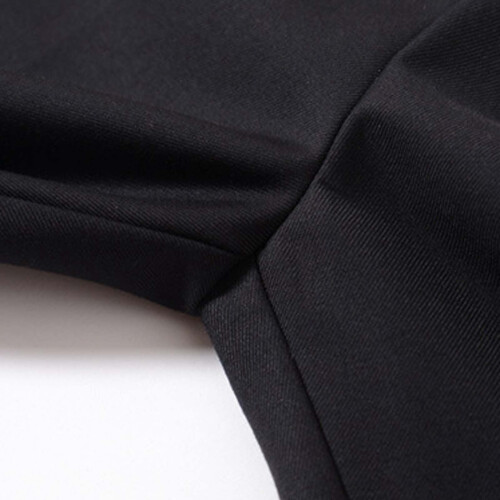 Boys' School Uniform Pants Black Size 140 Adjustable Waist 1