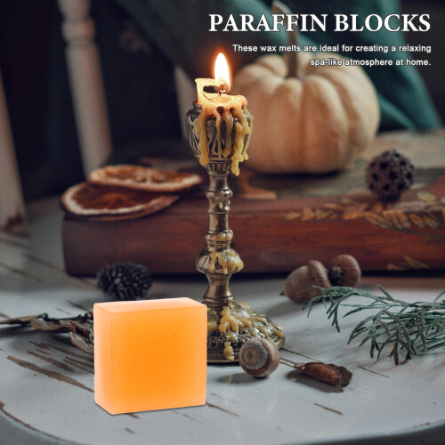 HEMOTON Flake Paraffin Wax Blocks Set for Spa Relaxation 2