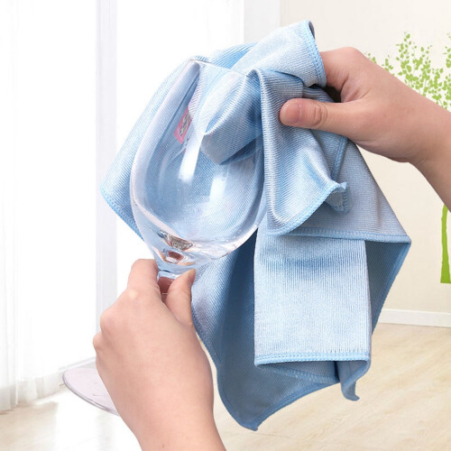 Glass Cleaning Microfiber Cloths 2-Pack Streak-Free 2