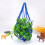 Topbathy Livestock Feeder Bag Blue Nylon Mesh 1 Pc 7