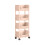 Multi-Purpose Narrow Storage Shelf Unit with Brakes (4-Pack) 1
