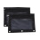 Oxford Pencil Case with Zipper 2-Pack Large 3-Hole 2