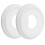 ULTNICE Ceiling Medallions White Round 2 Set 5