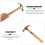 Universal Hammer Silver Carpenter Tool 1 Piece 4