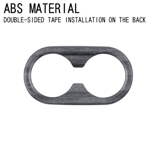 Car Rear Back  Water Cup Holder Panel Trim Frame for   2024+ Car Interior Accessories B 1