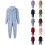 Boys' lined thickened hooded onesie for winter, size 4Y, 2