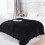 Fleece Blanket Beige King Size 19.68x27.55 Inches 1