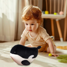Orca Whale Plush Toy Eco-Friendly 12 inches