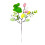 Artificial Easter Egg Branches with Bunny Berries and 1