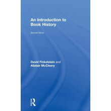 Introduction to Book History by David Finkelstein Hardcover Book