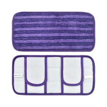 Microfiber Mop Replacement Pad Washable Purple 1 Pack