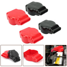 Battery Terminal Rubber Covers for Car RV Boat Red Black