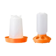 Chicken Feeder Waterer Set Automatic Gravity Fed 1 Pack