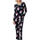 Women's Pajama Set Long Sleeve Printed Comfort Set 1