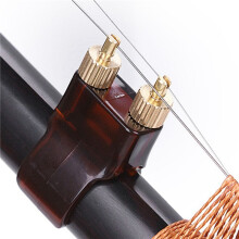 2X Erhu Fine Tuners Brass Rust Proof Not Hurting Strings Erhu Accessories Musical Instrument Replacement Accessory