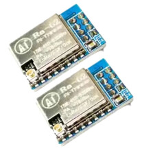 2 Piezas 433MHZ Módulo LoRa SX1278 Módulo LoRa SX1278 10KM Ra-02 Módulo Inalámbrico Placa de Transmisión de Espectro Expandido Inalámbrico