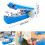 Manual Mini Sewing Machine Blue 12x7x4 cm 3