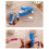 Manual Mini Sewing Machine Blue 12x7x4 cm 8