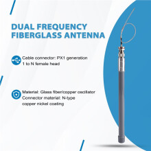 Fiberglasantenn 868/915MHZ Dual Band 8dbi Gain N-Hane PX1 Till N-Hona Kabel för Lora Lorawan Gasbränsle Utomhus