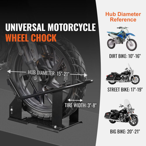 Motorcycle Wheel Chock Adjustable Universal 1