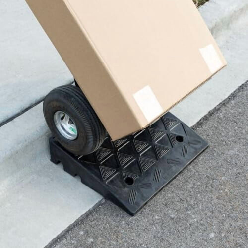 Heavy Duty Rubber Curb Ramp Warehouse 20 Ton 1