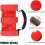 Roll Bar Grab Handle for Jeep Wrangler 4 pcs red 3