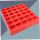 Coin Collection Box with Trays Rectangular Plastic Red 1 Set 3