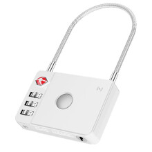 Cadenas à Combinaison à Trois Chiffres, Étanche et Robuste pour une Utilisation Extérieure, Idéal pour les Casiers, les Clôtures et les Bagages.