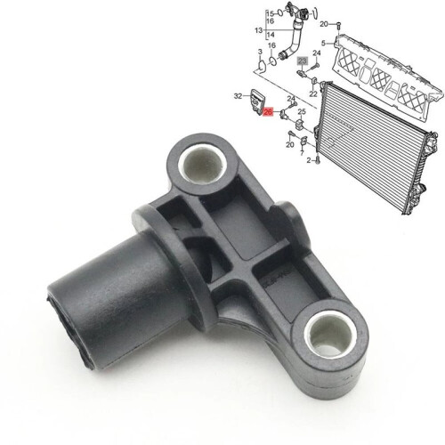 97010666003 Car Lower Radiator Support Mount Bracket Holder for   970 2010-2016 2